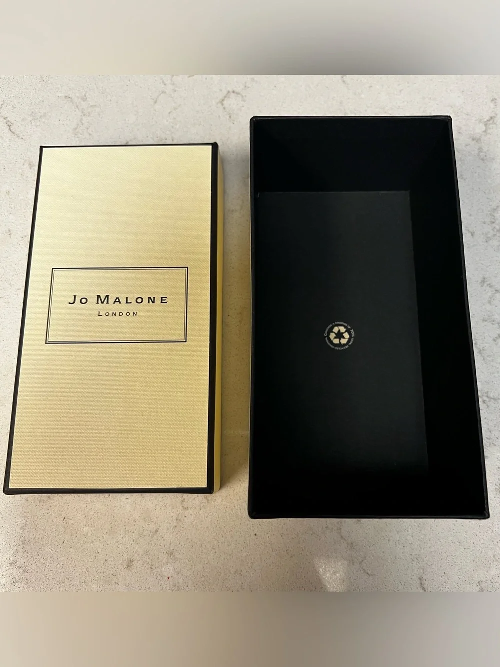 Jo Malone Pale Yellow and Black Box